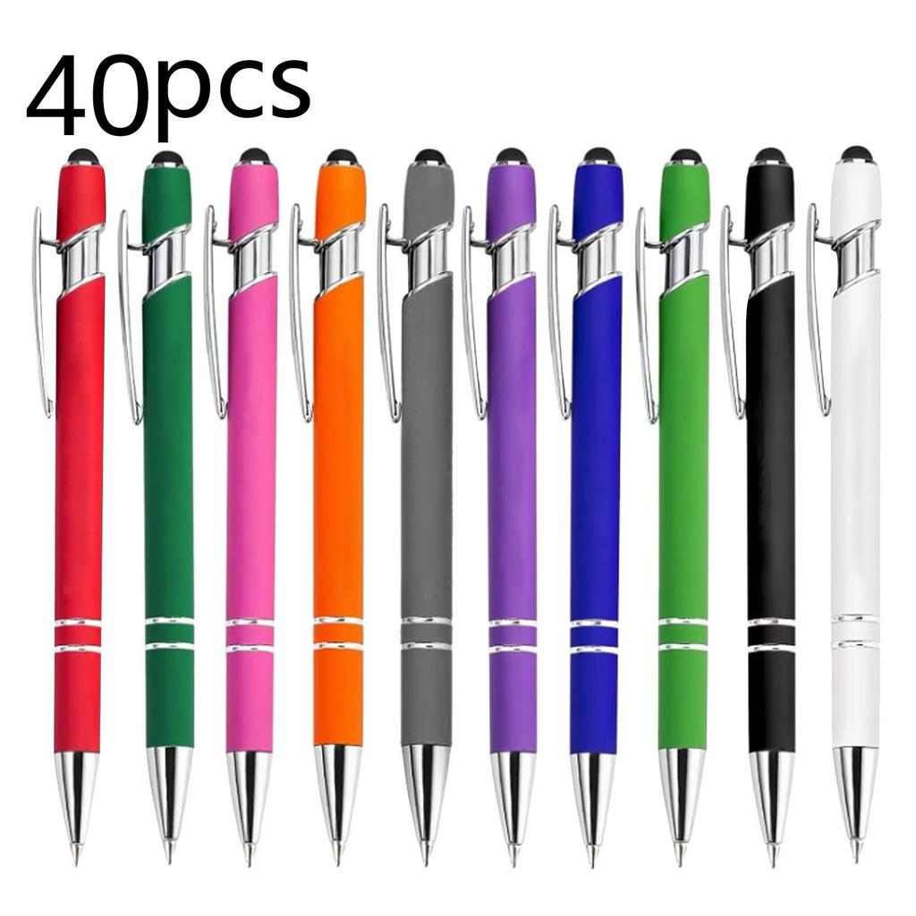 40PCS Personalized Ballpoint Pen Engraved Anniversary Personalized Gift For Men And Women 60ML