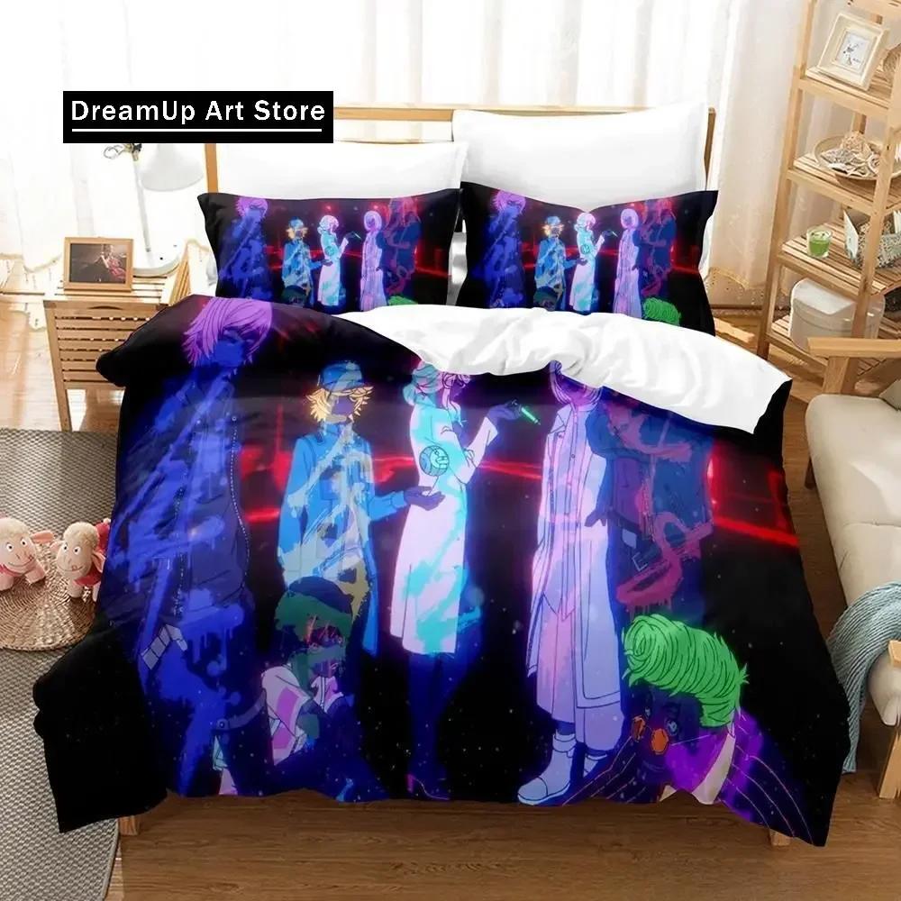 Akudama Drive Bedding Set Single Twin Full Queen King Size Bed Set Adult Kid Bedroom Duvet Cover Sets 3D Anime Bed Sheet Set