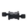 Bidirectional Clamps Quick Release Pate 50mm Aluminum Alloy Twin Double Duplex Clamp