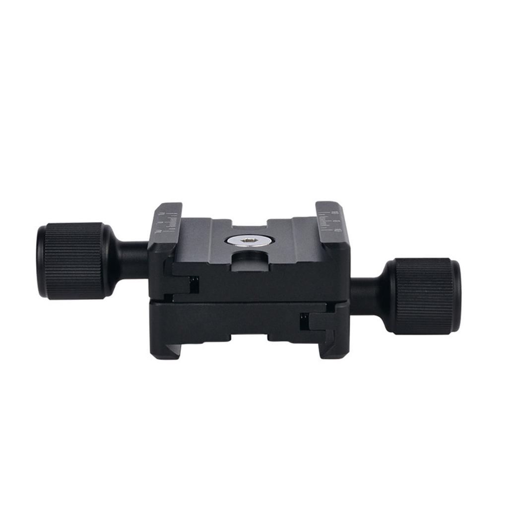 Bidirectional Clamps Quick Release Pate 50mm Aluminum Alloy Twin Double Duplex Clamp