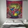 Retro Killer Clown Pattern Home Decor Tapestry, Wall Hanging, Decorative RV Wall Cloth.SGT0917295