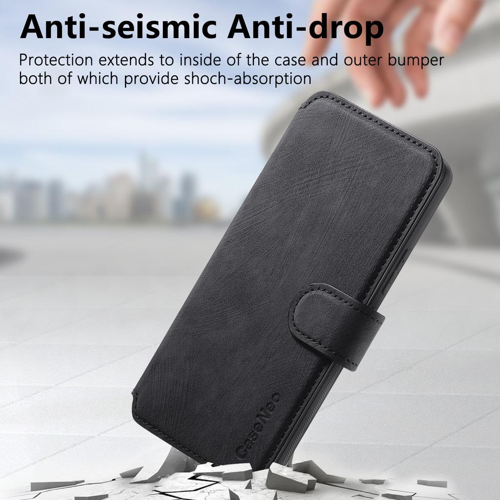 For Xiaomi Redmi K70 Pro 5G/K70 5G/Poco F6 Pro 5G Magnetic Case CASENEO Detachable Leather Phone Wallet Cover
