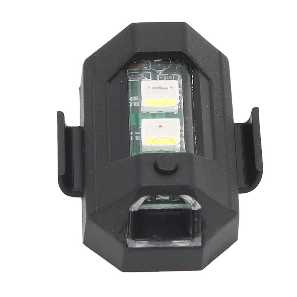 Fahrrad-Rücklicht Bunt USB-Laden Kunststoffgehäuse Wasserdicht LED-Blinker für Motorrad