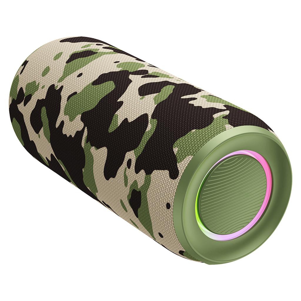 Portable Wireless Speaker with BT 5.2 Technology, IPX5 Speakers, RGB Lighting Effects, Stereo Scene HiFi Sound, Support