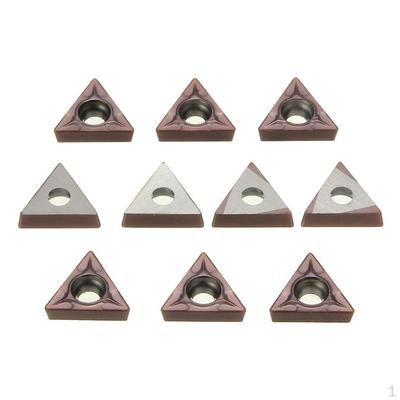 10 Pcs CNC Tungsten Carbide Insert Cutter Tips Inserts