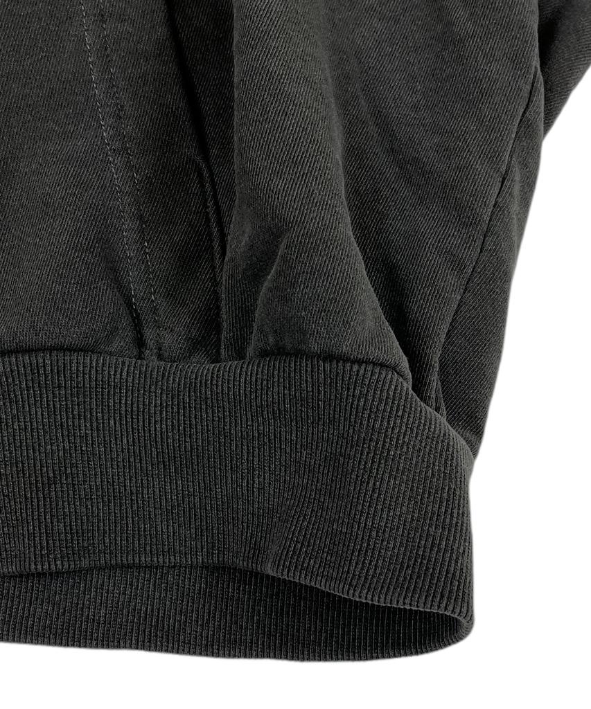 Sk8Er Rock Pigment Hood Zip-Up Vest Stone Charcoal