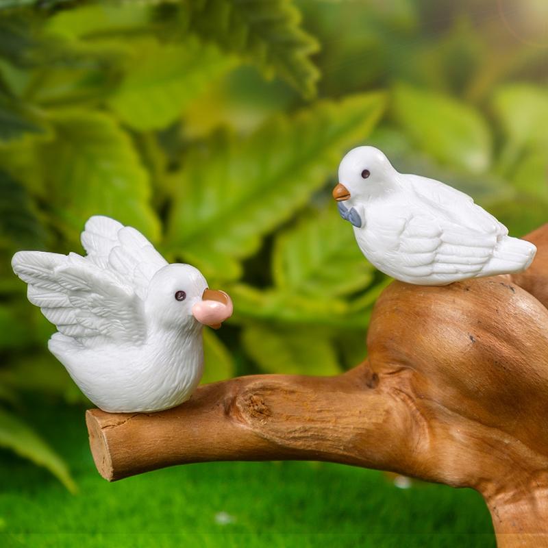 Cute Cartoon Little Bird Micro Landscape Ornaments Creative DIY Home Decorations Accessories Kawaii Desktop Decoration Gifts