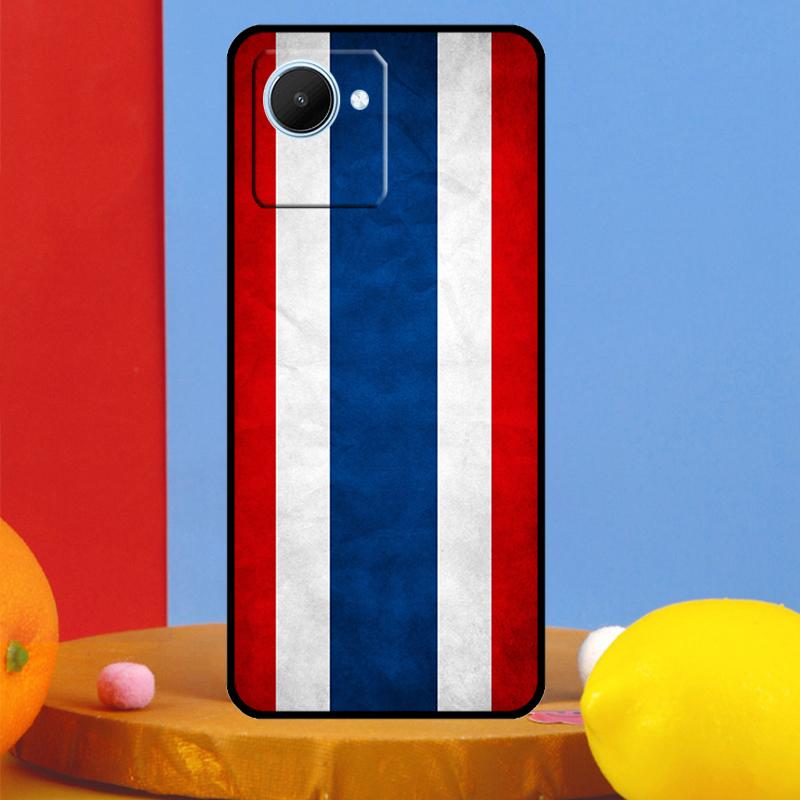 Thailand Flag Map For Realme 15 Pro 10 11 12 13 14 Pro Plus GT6 GT7 C61 C67 C63 C71 C55 C51 C65 C53 C75 Case