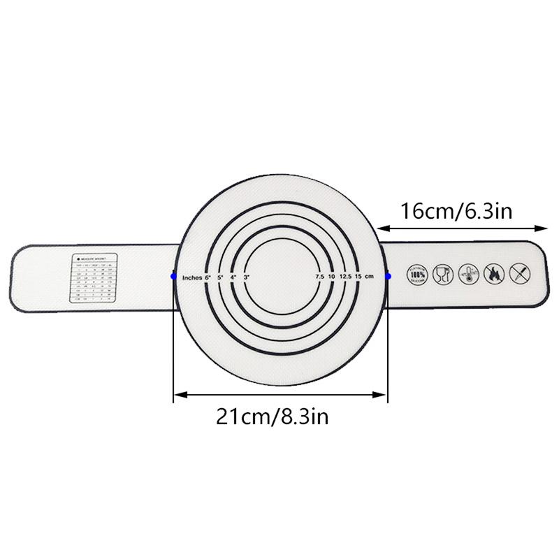 1 Adet Silikon Pişirme Matı Uzun Saplı Askı Yapışmaz Ekmek Yoğurma Pedi Hamur Transfer Pedi Fırın Malzemeleri Mutfak Pişirme Aracı