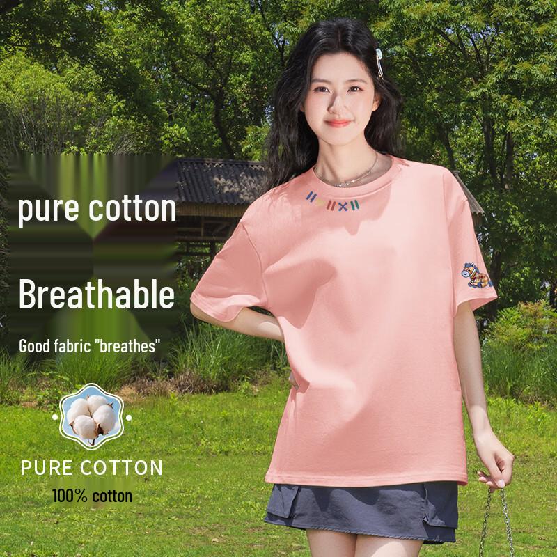 Baleno Women s Smile Plaid Graphic Cotton T-Shirt XL