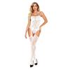 Sexy Underwear New Jumpsuit Net Socks Net Clothes Transparent Jacquard Lace Sexy Perspective Mesh Open Free