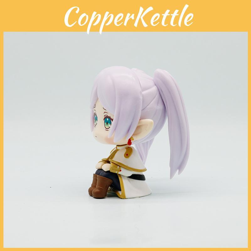 Pvc Sitting Frieren Figurine For Home Office Desktop Decoration