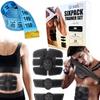 Sixpack Set: EMS Electrostimulator for the Abdomen, Back, Arms, Thighs and Legs + 150 Cm Measuring Tape