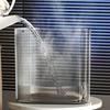 Transparent Fish Tank Multifunctional Ecological Thickened Desktop Tortoise Tank for Living Room