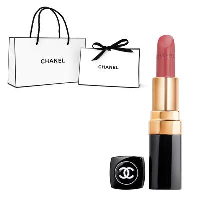 Rouge Coco La Lipstick Makeup Birthday Day Anniversary White Day Gift Christmas Present Cosmetics Makeup Comes with Shopping Bag and Gift Box