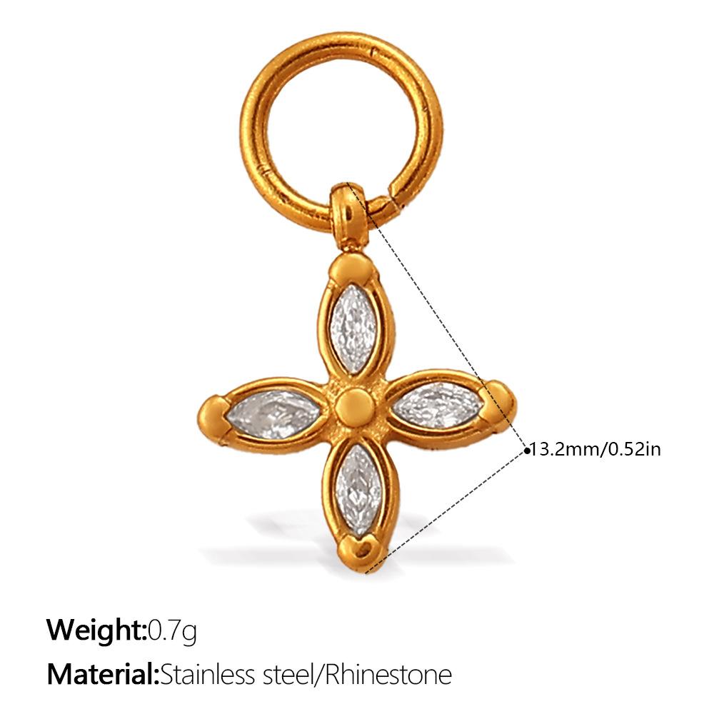 Yori 2Pcs Stylish and Versatile Multi-colored Flower Pendant Handmade DIY Jewelry Accessories Charm Wholesale 2026