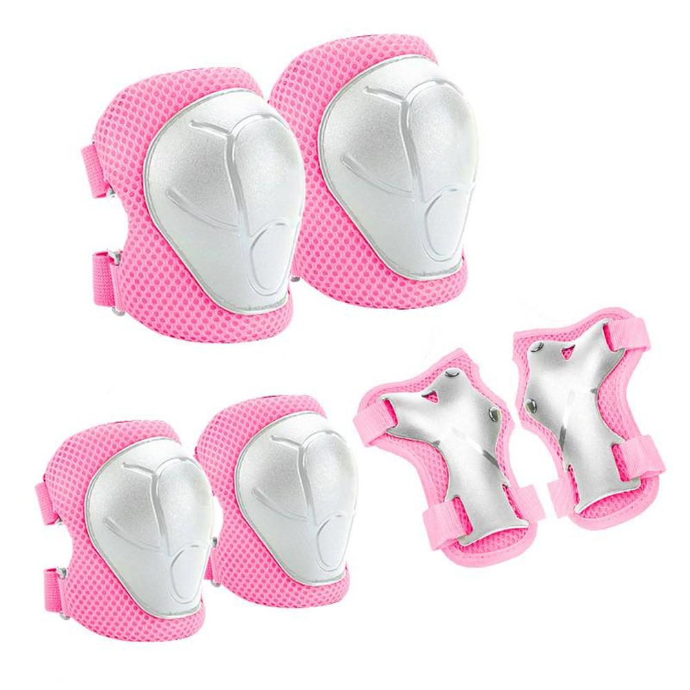 Kids Protective Gear Set Knee Pads for Kids 4-10 Years Toddler Knee and Elbow Pads with Wrist Guards for Skating Cycling Bike