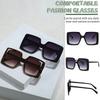 High Quality High End Designer Style Retro Edgy Punk Trendy Oversized Square Shaped Female For Both Male Sun Glasses