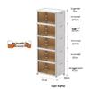 Miling Large Capacity Folding Storage Cabinet