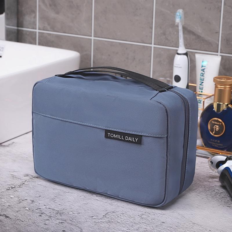 Men s Foldable Waterproof Toiletry Travel Bag with Dry-Wet Separation