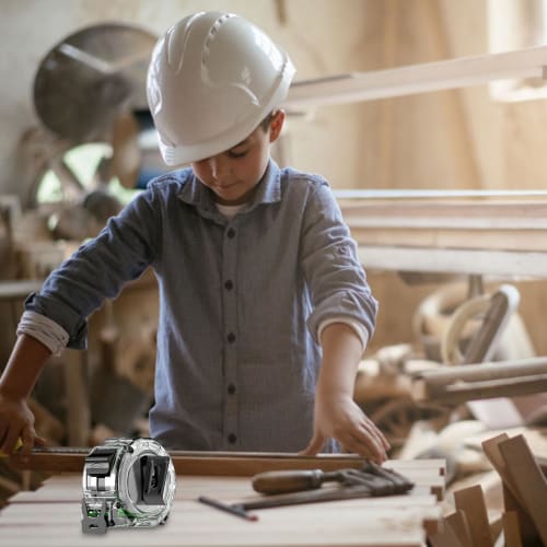 Luminous Tape Measure, 5m/7.5m/10m Double-Sided Luminous Measuring Tape, Fluorescent Steel Tape Measure, High Precision Convex, Stainless Steel, Wear-