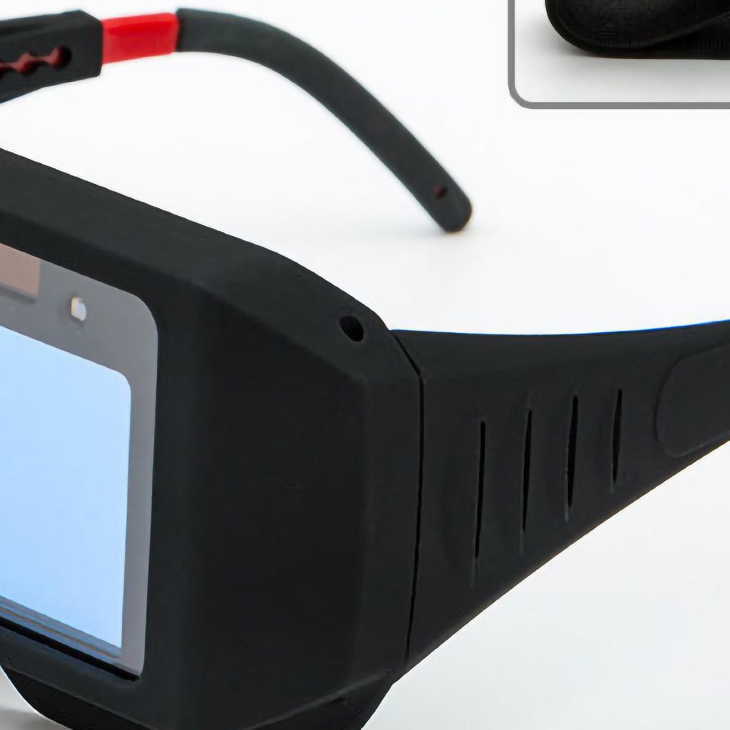Schweißbrille Automatisch Abdunkelnd Ergonomisch Klares Sichtfeld Schweißschutzbrille mit