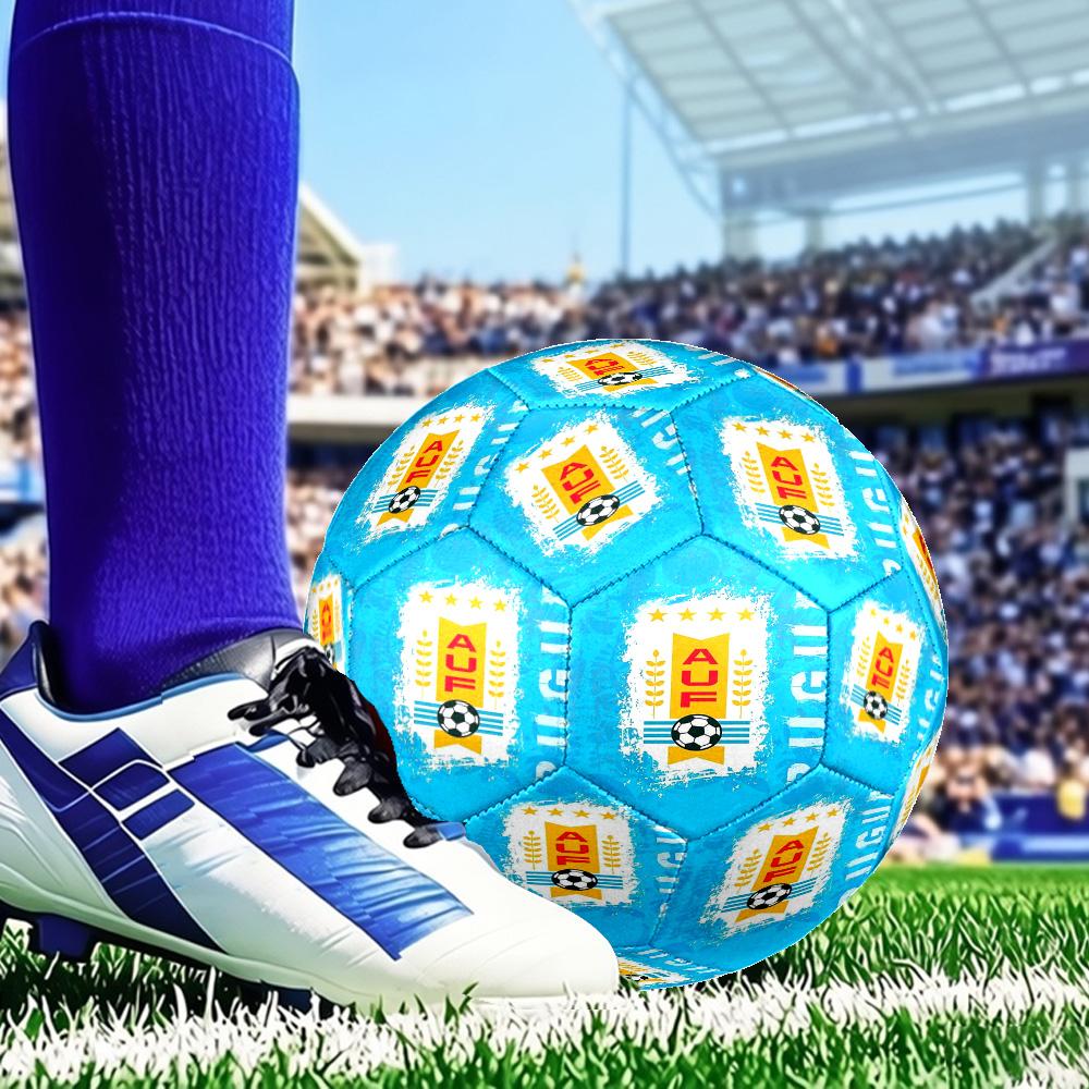 Wolves Team Emblem Printed Size 5 Soccer Balls, Anti-Slip, Protective Football, Outdoor Sport, a Unique Gift Suitable for him/her, Birthday