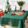 Nappe de Noël imperméable, anti-brûlure et anti-huile, nappe sans lavage, tapis de table, tapis de table basse, nappe