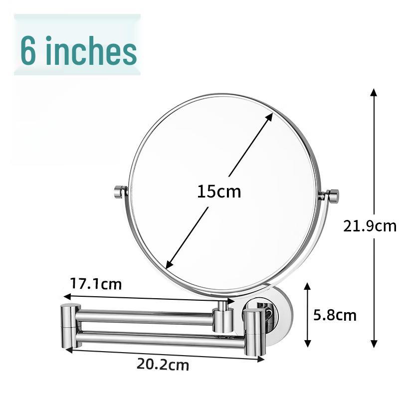 Oeny Wall-Mounted Magnifying Makeup Mirror