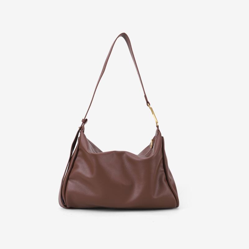 

Сумка через плечо бродяги нишевый дизайн мягкая кожа подмышечная женская сумка портативная кроссбоди плиссированная сумка поколение 35X28X12cm