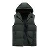 Fashion  Leather Vests Men Casual Warm Male Vest High Quality Loose Vest Men Pu Zipper Waistcoats Brand Mens Sleeveless Jacket