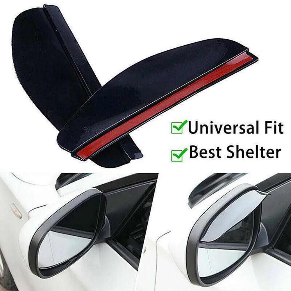 1 Pair Car Rear View Side Mirror Rain Board Eyebrow Guard Sun Visor Accessories Car Accessories High Quality Mirror Rain Brows