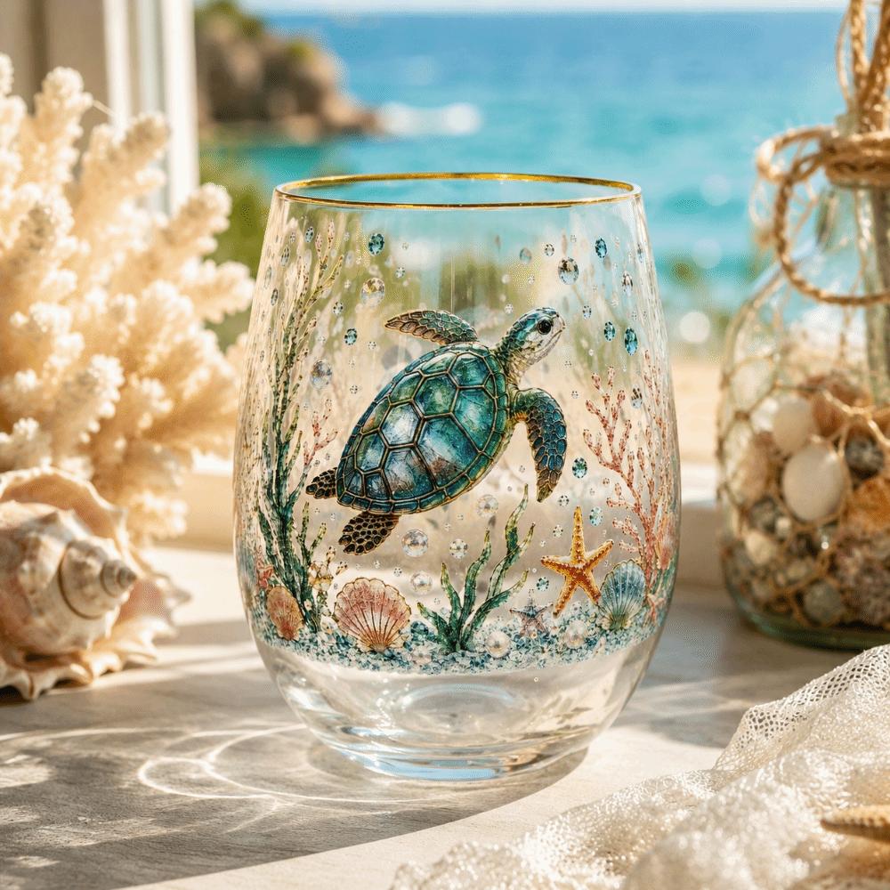 Transparent Embossed Glass Cup Bee Bird Pattern Mug Multi-Purpose Clear Milk Cup Gifts