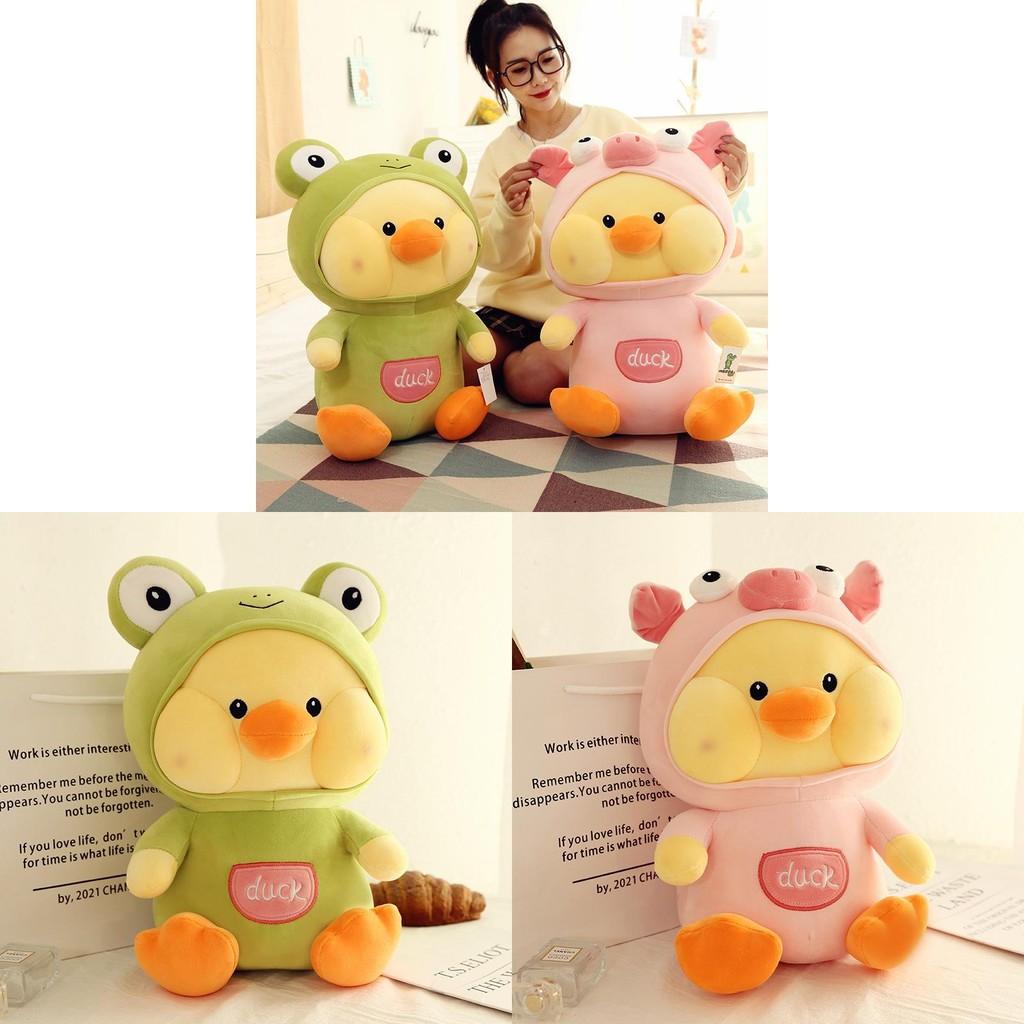 Frog Pig Dududuck Plush Toy Cartoon Stuffed Doll Bedroom Decoration Gift Kids