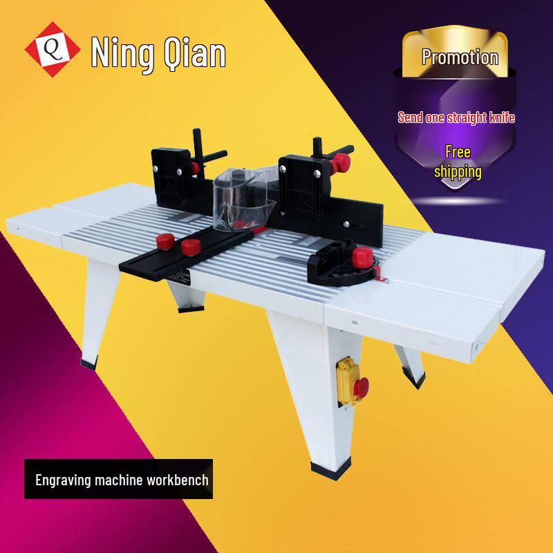 Ning Qian Multi-Function Engraving & Milling Machine - Inverted Tabletop Bakelite & Woodworking Rotary Tool