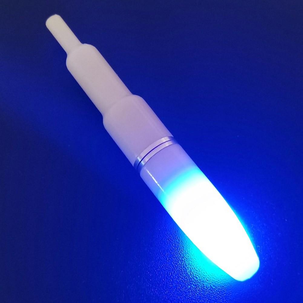 

Водонепроницаемый светодиодный зажим для кончика удочки Lightstick для различных рыболовных нужд синий