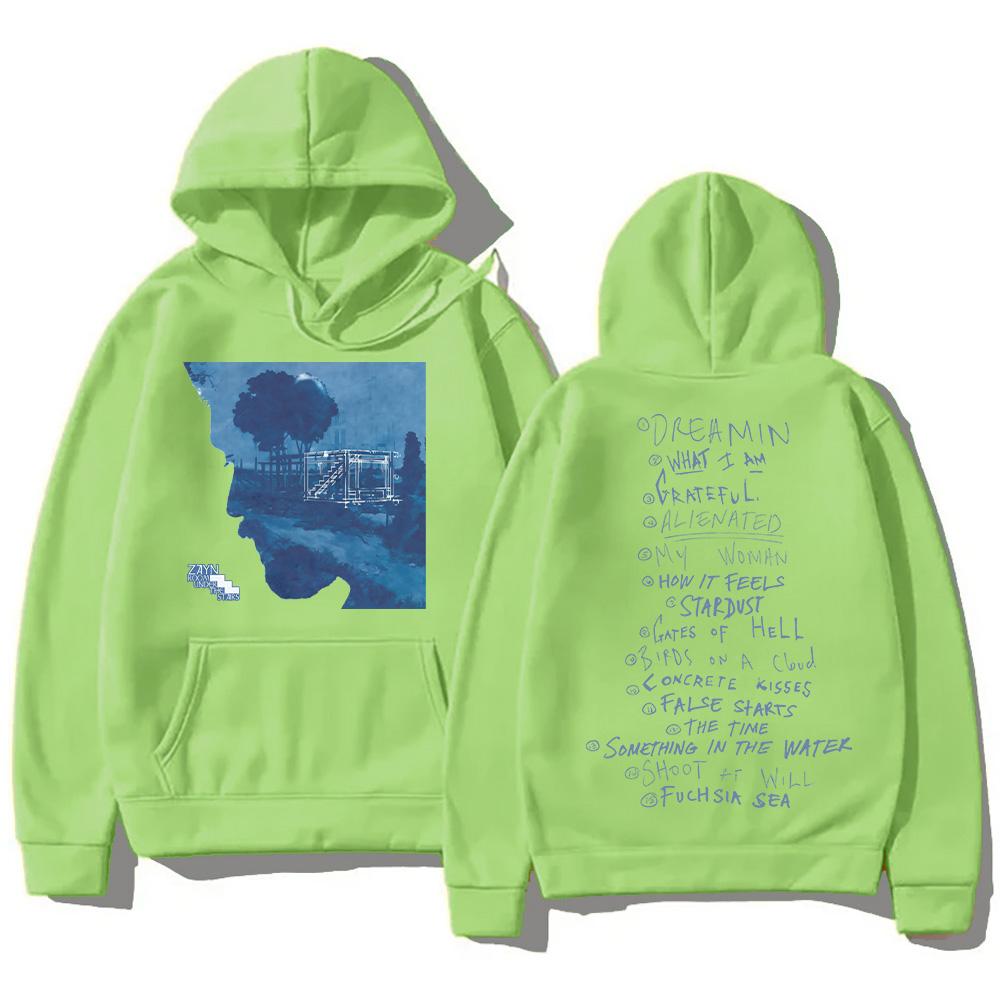 Zayn Zimmer unter der Treppe Neues Album Hoodie Zayn Malik Neues Design Sweatshirt Herbst Winter Große Kleidung Mode Unisex Pullover