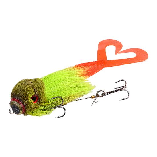 Yousheng 21CM/40G Mouse Deer Artificial Lure with Feathered Bird Head Soft Tails Long Casting Slow Sinking Bionic Swimbait Fishing Accessories
