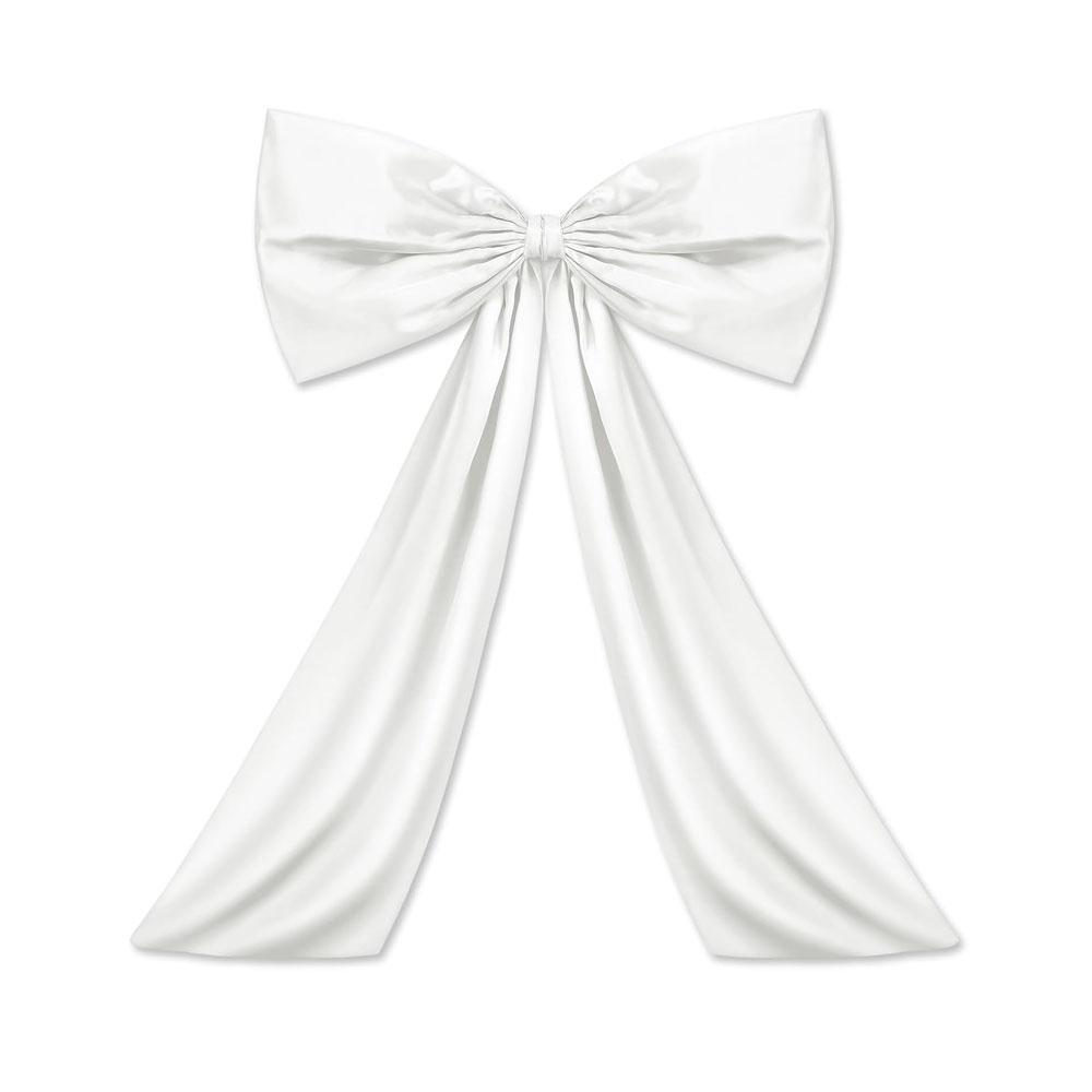 

1pcs Bow Decor Large Bow for Room, Coquette Giant Ribbon Tie for Christmas Birthday Wedding Party Backdrop Wall Decor белый