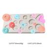 Silicone Button Shapes Cake Mould DIY Fondant Chocolate Cookie Ice Silicone Mold Candy Mold