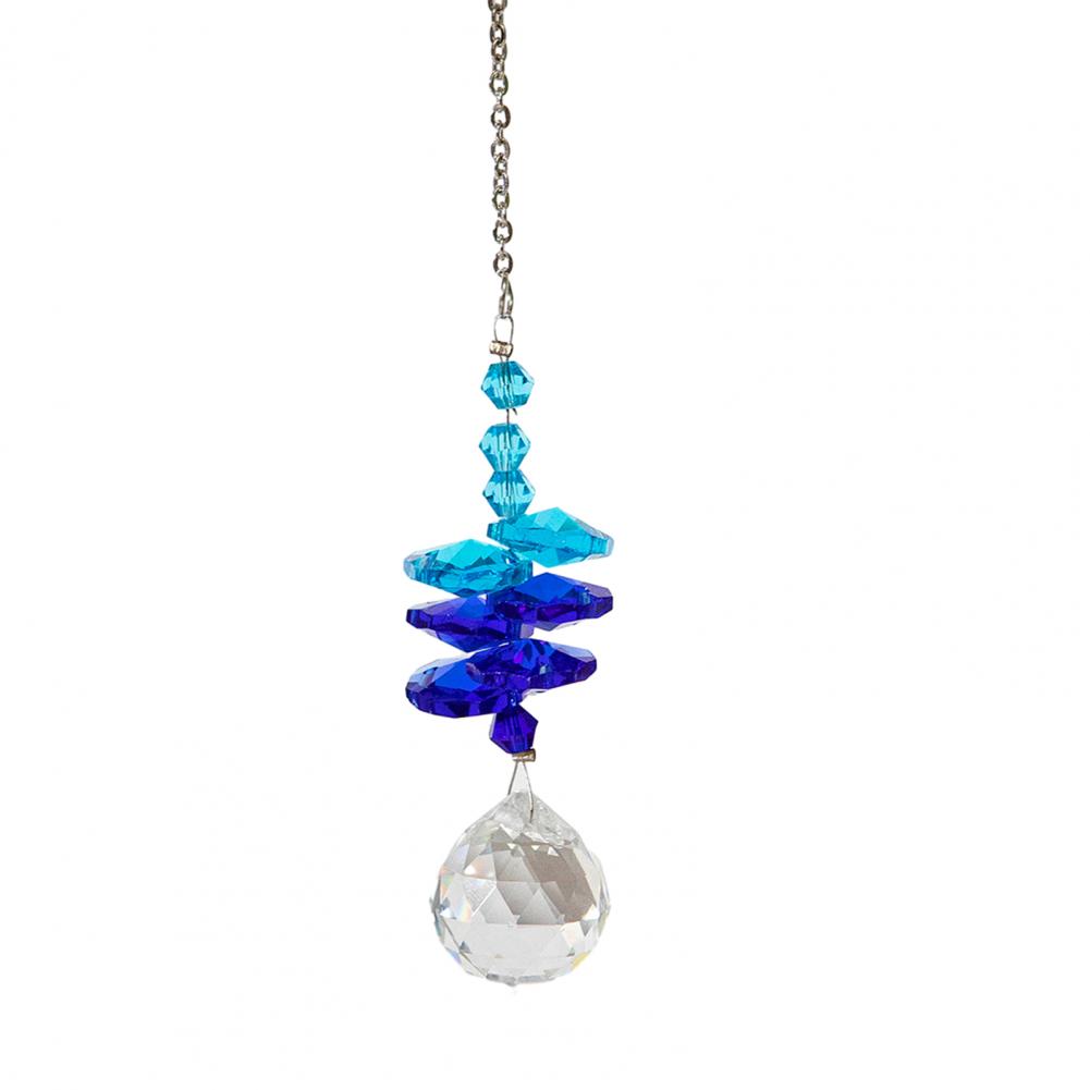 Faux Crystal Sun Catcher Crystal Prism Sun Catcher for Home Garden Decor Healing Rainbow Maker Window Ornament Unique Gift