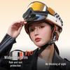 YEMA Retro Half-Face Motorcycle Helmet
