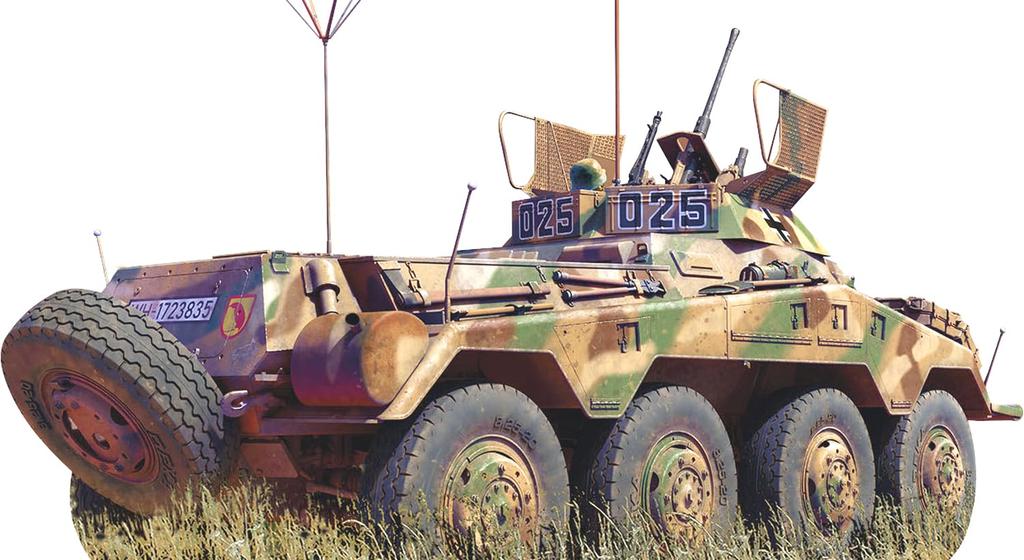 Miniart Germany Heavy Armored Personnel Carrier Early Model Interior Kit Plastic Model MA35410 1/35 Sd.Kfz.234/1