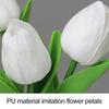 Tulpe Nachtlicht Batteriebetrieben Weiches LED Tulpen Nachtlampe für Schlafzimmer Schreibtisch Wohnzimmer Romantische Dekoration Energiesparende Nachttischlampe Umgebungslicht