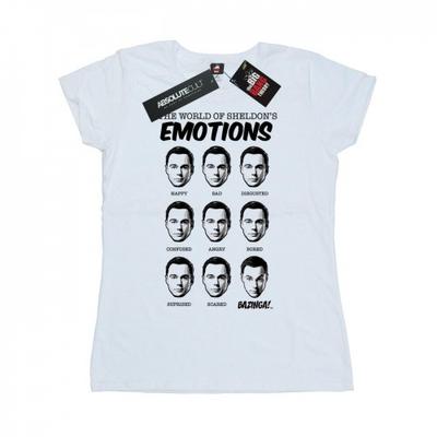 T-shirt in cotone Sheldon Emotions da donna/donna