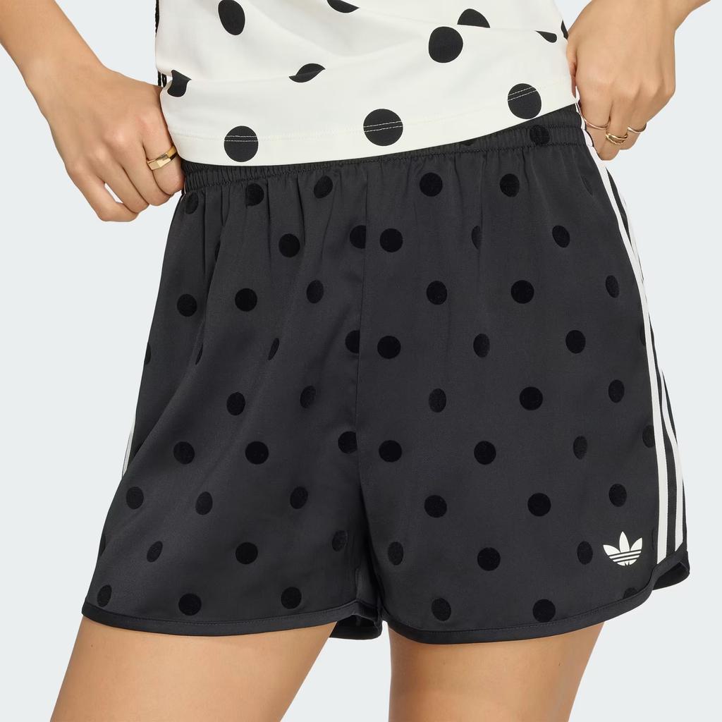 adidas Originals Logo Mid Waist Casual Shorts Women Shorts KV1172