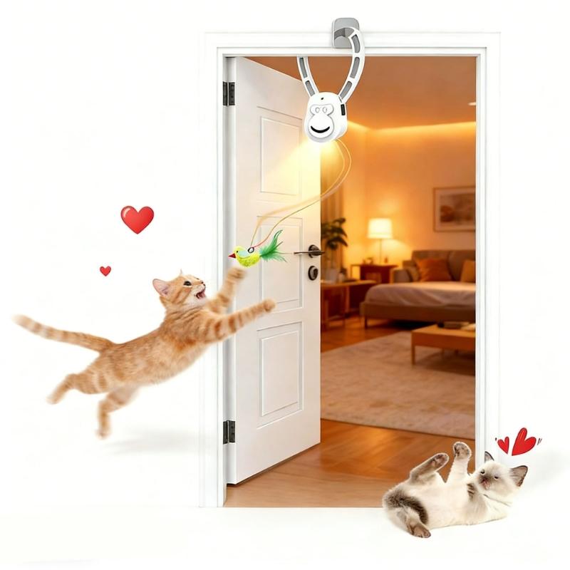 Interactives Hanging Electric with Automatic Motion and Moving Bird Kittens and Adult
