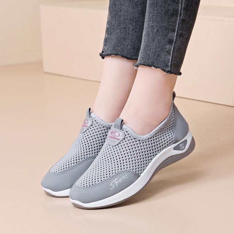 New spring and summer women's sports shoes versatile running mesh shoes student shoes casual women's shoes