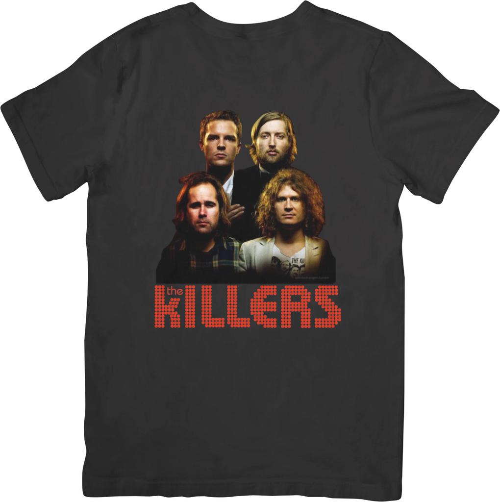 The Killers Music Unisex Fit for Men & Women Quality Cotton T-Shirt Black