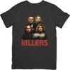 The Killers Music Unisex Fit for Men & Women Quality Cotton T-Shirt Black